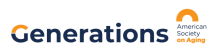 A logo of Generations