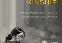 Displacing Kinship: The Intimacies of Intergenerational Trauma in Vietnamese American Cultural Production An Asian woman wearing a sweater and glasses sits at a table with food items in front of her and her hand hovering over her smartphone laying on the table